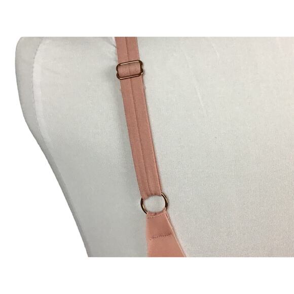 Victoria's Secret Very Sexy Push Up Plunge Pale Iced Coral Pink Bra size 32DD - Picture 6 of 12